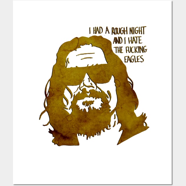 big lebowski vintage Wall Art by BEBAS BERSUARA